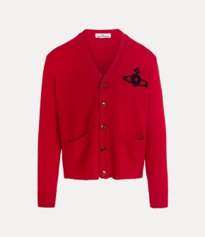 Vivienne Westwood Alex Cardigan Red | 724156ZLE