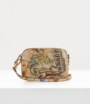 Vivienne Westwood Anna Camera Bag Rubbish Print | 276803MBG