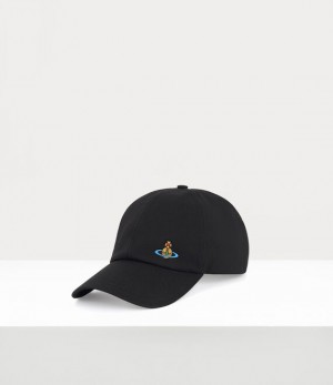 Vivienne Westwood Baseball Cap Black | 530817CIH