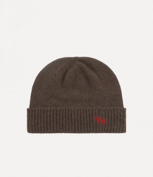 Vivienne Westwood Beanie Brown | 374610JID