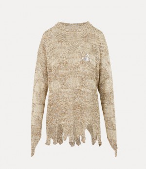 Vivienne Westwood Colette Jumper Silver Oat | 358164UFS