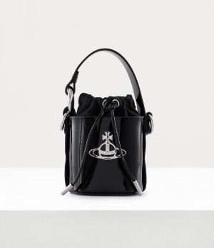 Vivienne Westwood Daisy Bucket Bag Black | 631927ADH