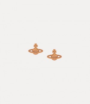 Vivienne Westwood Farah Earrings Pink Gold | 760539WSB