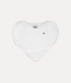 Vivienne Westwood Heart Top White | 105724HLO