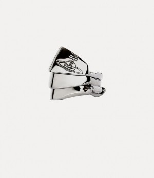 Vivienne Westwood Knuckleduster Ring Platinum | 102457MKC