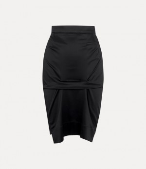 Vivienne Westwood Midi Pleated Skirt Black | 041859OEG