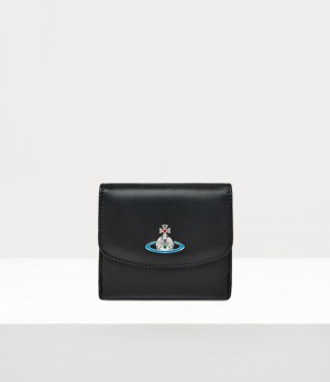 Vivienne Westwood Nappa Small Wallet Black | 470652XMK