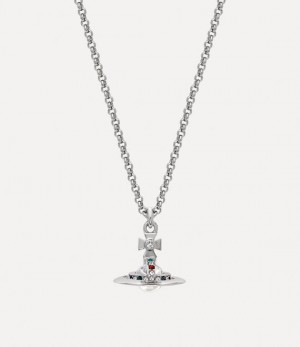 Vivienne Westwood New Petite Orb Pendant Platinum | 836179JWK