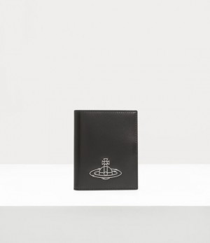 Vivienne Westwood Passport Holder Black | 430859LQC