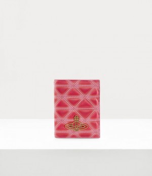 Vivienne Westwood Passport Holder Pink/Red | 365087BPZ