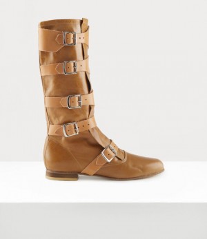 Vivienne Westwood Pirate Boot Tan | 167825DNJ