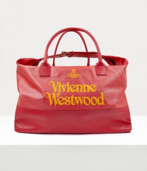 Vivienne Westwood Sid Weekender Red/Yellow | 012586EML