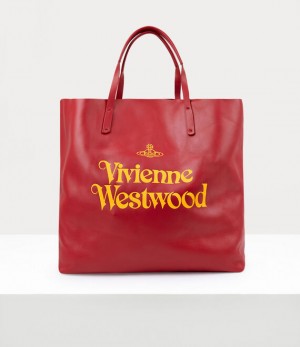 Vivienne Westwood Studio Shopper Red/Yellow | 693184KLT