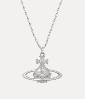 Vivienne Westwood Suzie Pendant Platinum | 436517JMI