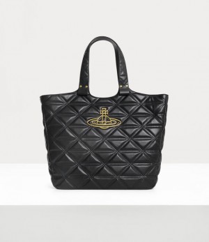 Vivienne Westwood Talitha Tote Bag Black | 203786IMF