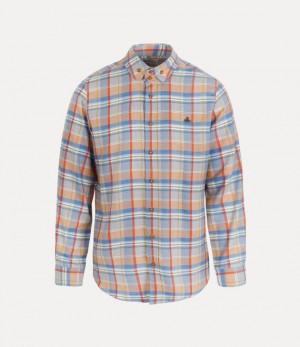 Vivienne Westwood Two Button Krall Shirt Check | 941806YUO