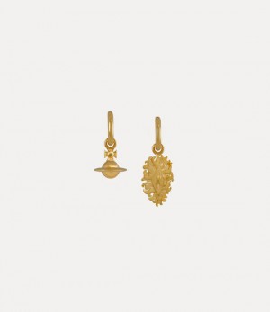 Vivienne Westwood Veronica Earrings Gold | 912837CZO