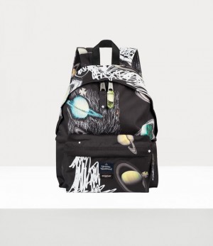 Vivienne Westwood Vw Padded Backpack Planet's Print | 782493EGN