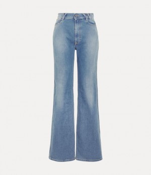 Vivienne Westwood W Ray 5 Pocket Jeans Blue | 584716ZMS