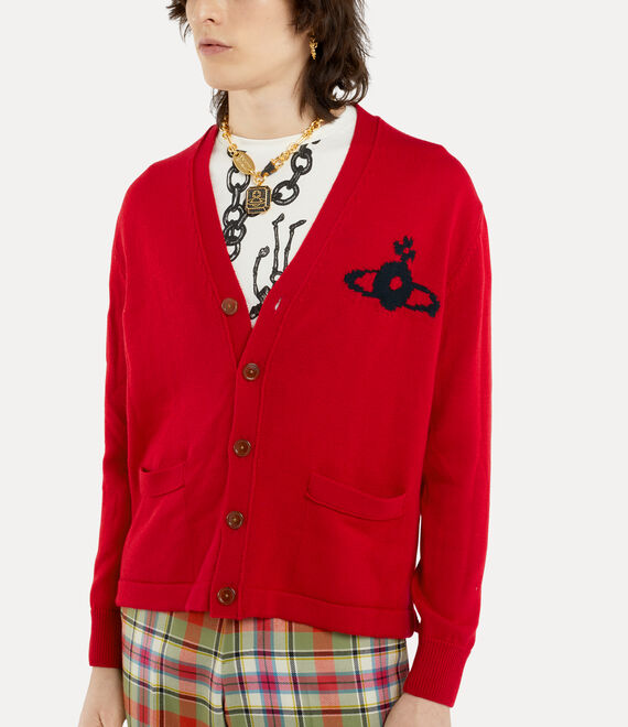 Vivienne Westwood Alex Cardigan Red | 724156ZLE