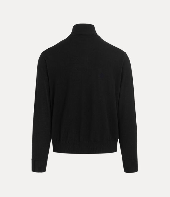 Vivienne Westwood Alex Turtleneck Jumper Black | 328401MIU