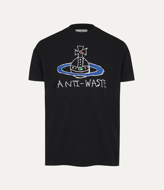 Vivienne Westwood Anti-waste Classic T-shirt Black | 832950JST