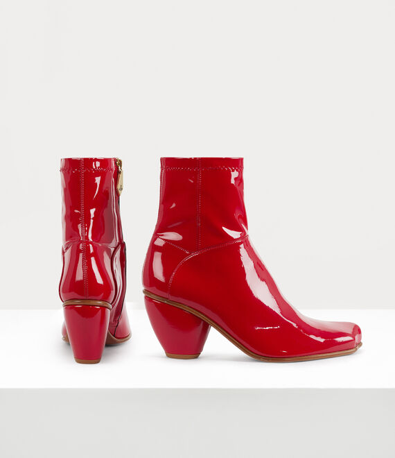 Vivienne Westwood Atom Ankle Boot Red | 760521XBM