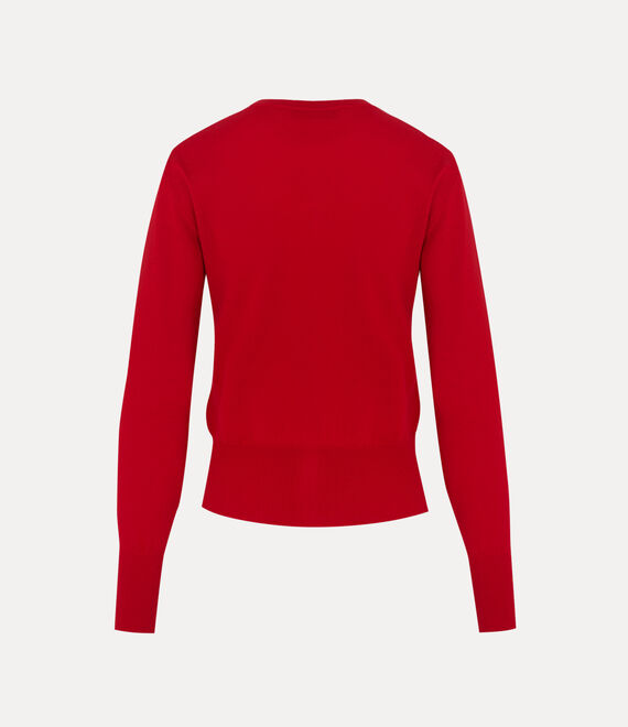 Vivienne Westwood Bea Cardigan Red | 913654ALY