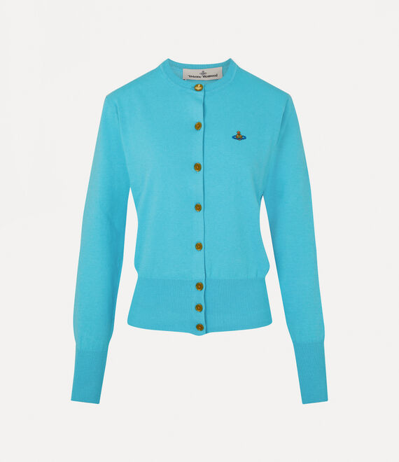 Vivienne Westwood Bea Cardigan Turquoise | 530418TXO