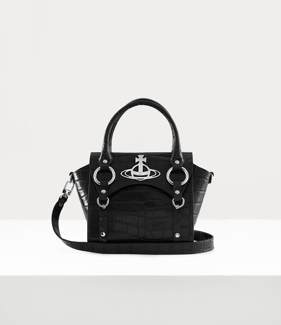 Vivienne Westwood Betty Small Handbag Black | 498310KYQ