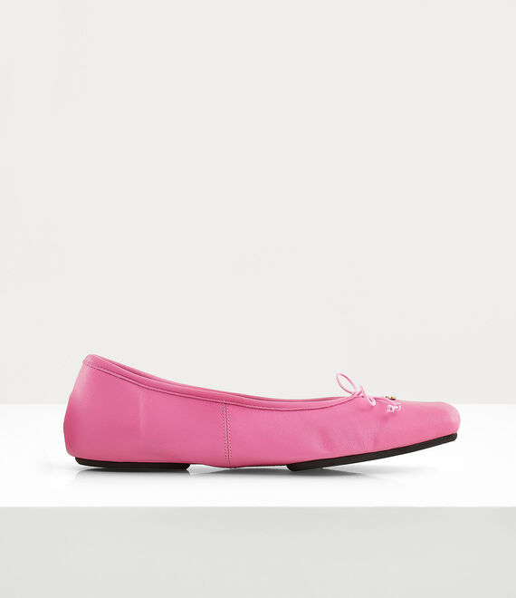 Vivienne Westwood Brigitte Ballerina Shoe Sex Pink | 258370DBZ