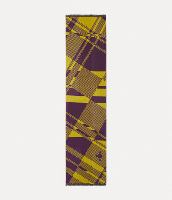 Vivienne Westwood Bruce Scarf Purple | 973685ZUW