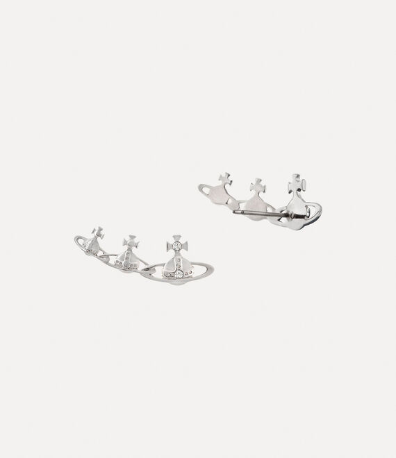 Vivienne Westwood Candy Earrings Platinum / Crystal Crystal | 293451JQO