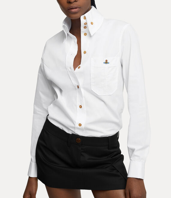 Vivienne Westwood Classic Krall Shirt White | 618205NKA