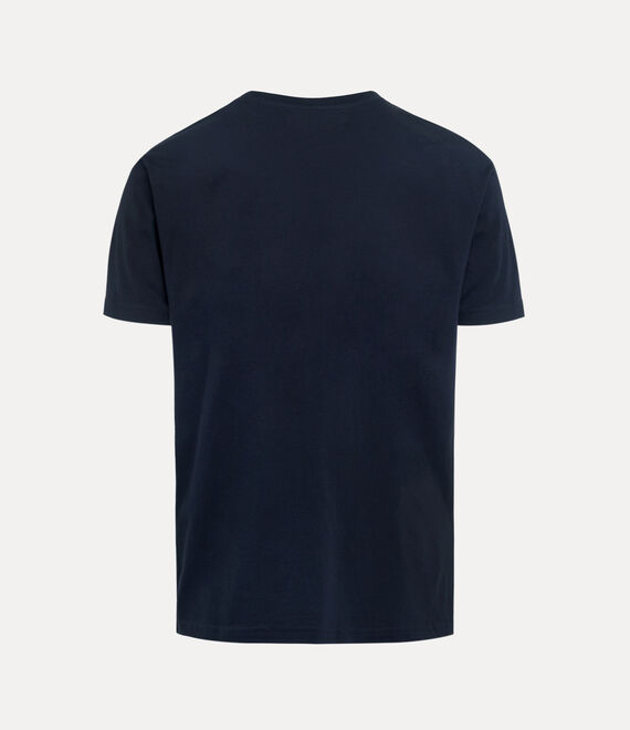 Vivienne Westwood Classic T-shirt Multicolour Orb Navy | 256093PGR