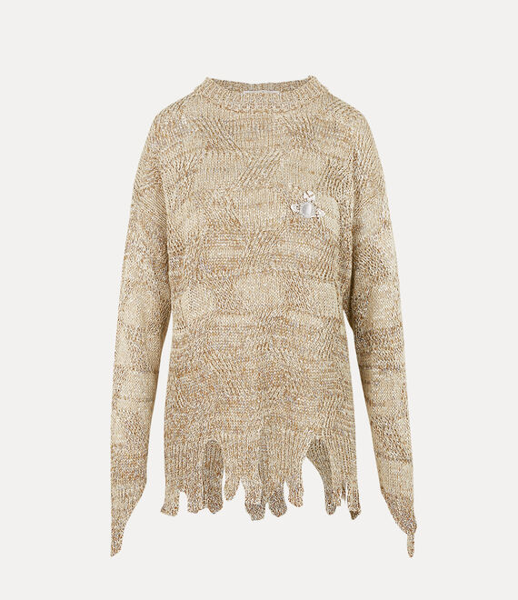 Vivienne Westwood Colette Jumper Silver Oat | 358164UFS