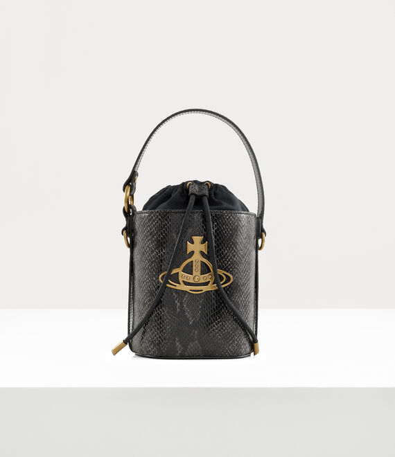 Vivienne Westwood Daisy Drawstring Bucket Bag Green | 147503CUN