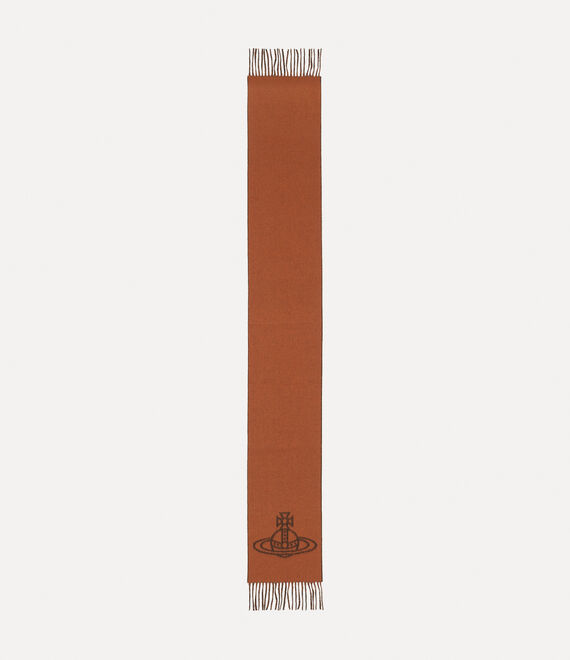 Vivienne Westwood Double Logo Scarf Off White | 978253ZSK