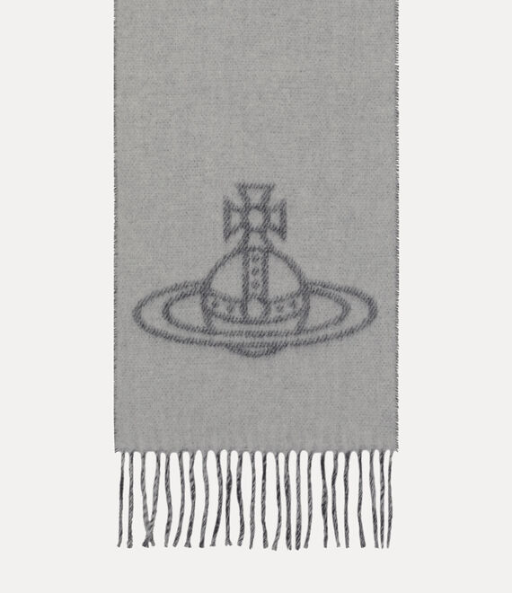 Vivienne Westwood Double Logo Scarf Off White | 562894WJL