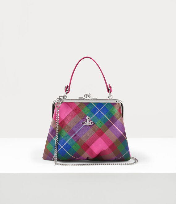 Vivienne Westwood Granny Frame Purse Candy Tartan | 249168YEQ