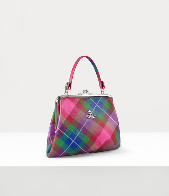 Vivienne Westwood Granny Frame Purse Candy Tartan | 249168YEQ