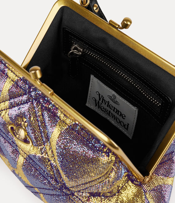 Vivienne Westwood Granny Frame Purse Gold | 517893EHD