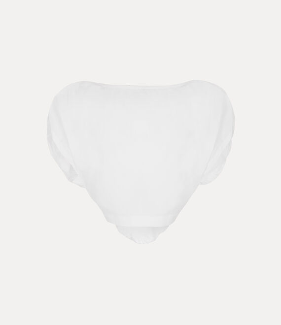 Vivienne Westwood Heart Top White | 105724HLO