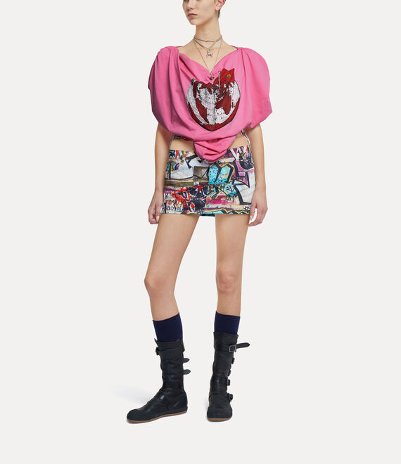 Vivienne Westwood Heart World Heart Top Pink | 702463LQK