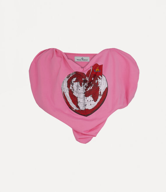 Vivienne Westwood Heart World Heart Top Pink | 702463LQK