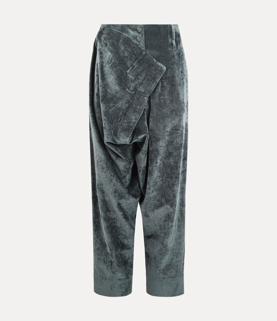 Vivienne Westwood Inferno Trousers Steel Green | 197680URI