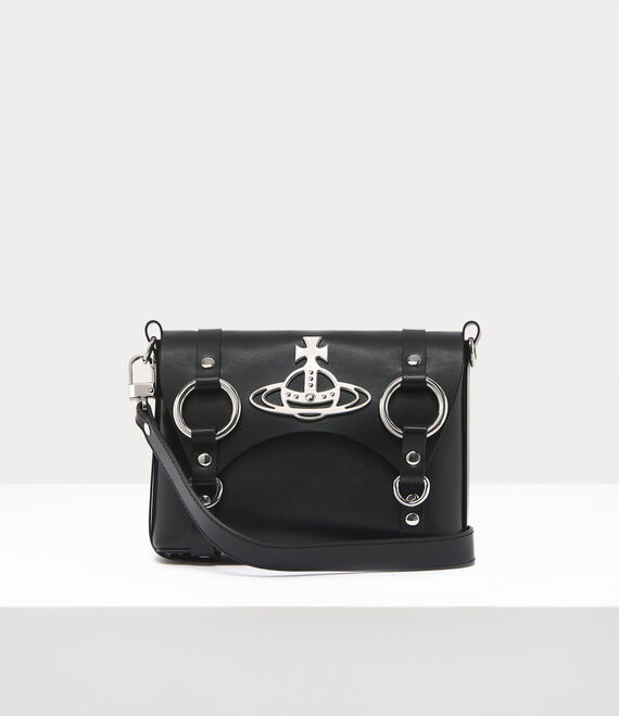 Vivienne Westwood Kim Crossbody Bag Black | 326809GDZ