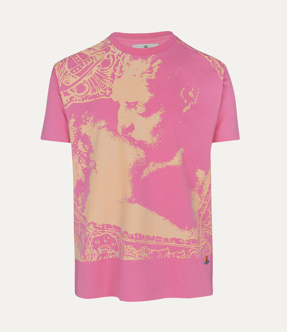 Vivienne Westwood Kiss Oversized T-shirt Pink | 197520FEV