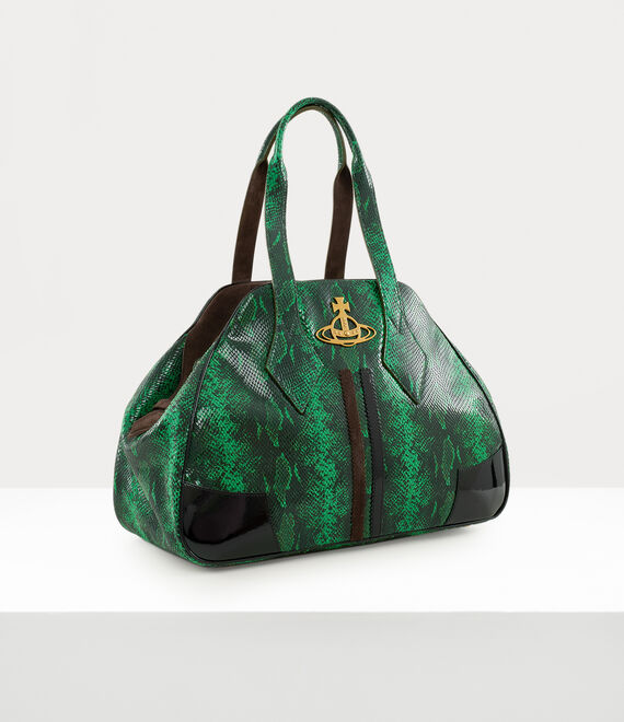 Vivienne Westwood Large Yasmine Bag Green | 150297DLU