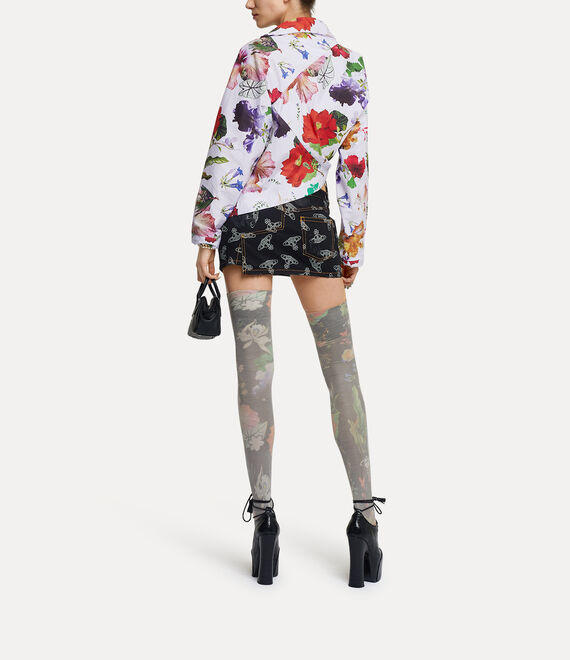 Vivienne Westwood Long Sleeve Natalia Shirt Flower | 258396SMJ